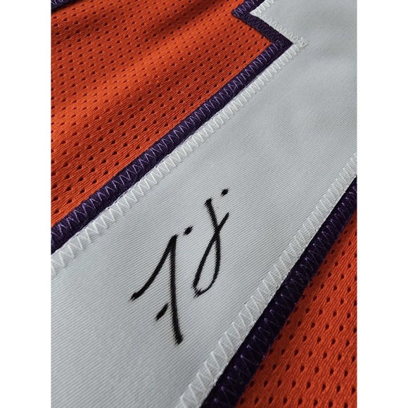 Isaiah Simmons Autographed/Signed Jersey JSA COA Clemson Tigers - Picture 2 of 8